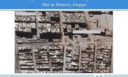 صور فضائية لمعهد التربية والبحوث التابع للأمم المتحدة تظهر حجم الدمار في حلب 