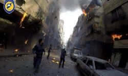 نظام أسد يكثف من قصفه لمخيم خان الشيح بريف دمشق ويستهدفه بـ 