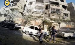 قوات الأسد تقصف مدينة دوما بالغوطة الشرقية بقذائف الهاون وصواريخ أرض أرض