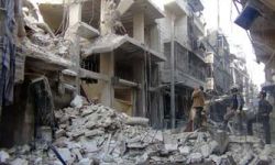 10 غارات جوية من الطيران الروسي على معرتمصرين بريف إدلب 