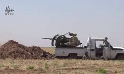 500 عائلية تنزح من مناطق تنظيم الدولة باتجاه المناطق المحررة 